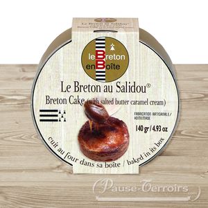 Le Gâteau Breton à la crème de caramel beurre salé en boîte