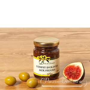 Confit d'olives aux figues de Provence