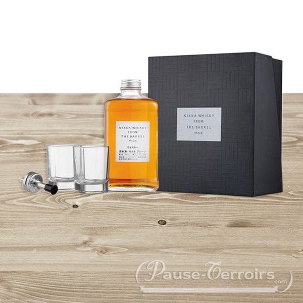 Whisky Japonais NIKKA From The Barrel Coffret 2 verres