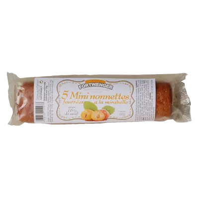 5 Mini nonnettes à la mirabelle