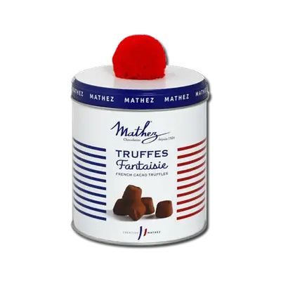 Boîte de Truffes Cacao au sel de Guérande Navy