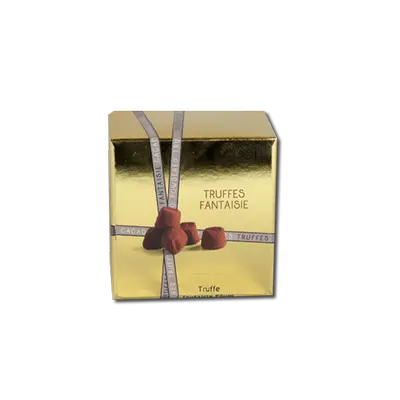Truffes Fèves de Cacao Boîte Or