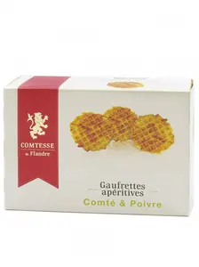 Gaufrettes comté et poivre