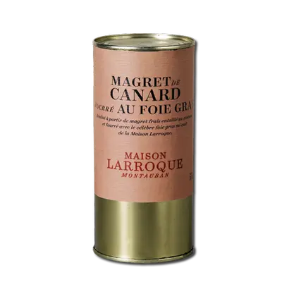 Magret fourré au foie gras de canard