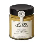 Moutarde aux 3 poivres Maison Clarance