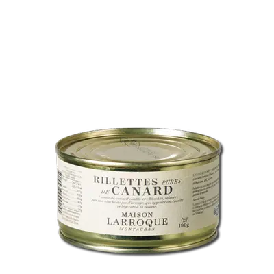 Rillettes pures de canard