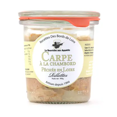 Rillettes de carpe à la Chambord