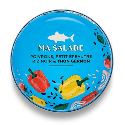 Salade Thon Poivrons Petit épeautre et Riz noir